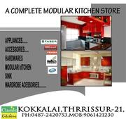 MODULAR KITCHEN,  THRISSUR-CLASSIC KITCHENS, 0487 2420753.