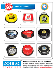 zodiac for  corporate gifts tea coaster