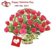 Valentine Roses,  Valentine Gifts,  Send Valentine Roses to India