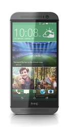 HTC The New HTC One (M8)  (Silver-66682)