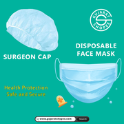 Buy Disposable Face Mask and Surgeon Cap Online at Gujarat Shopee