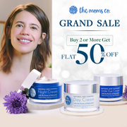 Grab 50% Off on The Moms Co. Grand Sale on purchases of two or more