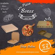Buy Corrugated Pizza Boxes Online in Bulk or Wholesale