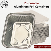Buy Aluminium Foil Container with Lid Online for Food Packaging