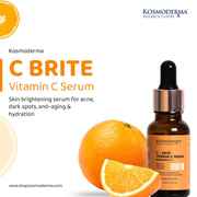 C-Brite Vitamin C Serum for Skin Brightening for Oily Skin & Open Pore